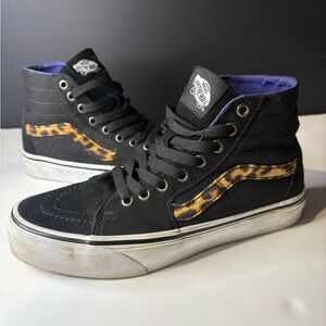 Vans Black Canvas Sneakers